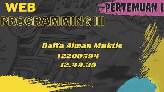 Tugas Web Programming III