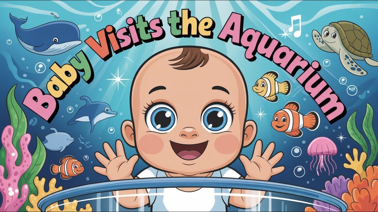 Nursery Rhymes for Kids: Baby Visits the Aquarium