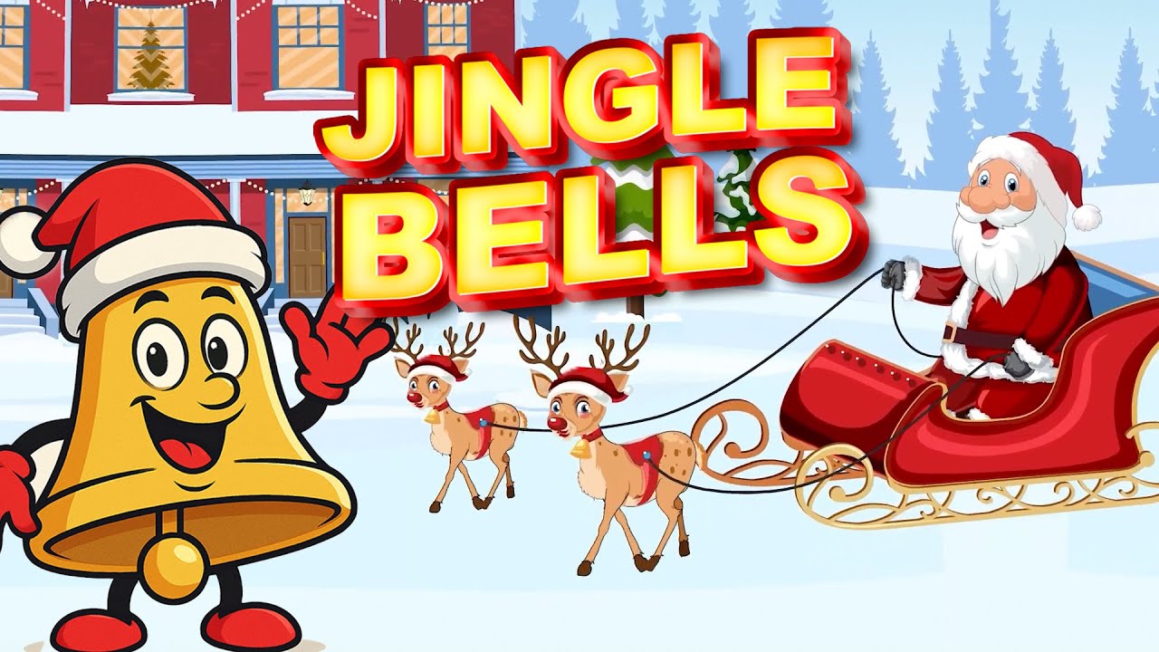 Jingle Bells 🔔 Christmas Song for Kids 🎅🎄 | Sing Along With Santa🎶 ...