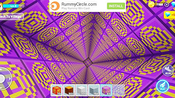 Mini Block Craft 3D Gameplay #122 (iOS & Android) | Trampoline Tower