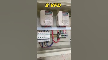 2 VFD Auto Manual Wiring With Selector Switch #vfdinverter #autmanual #shortsviral2023 #shorts