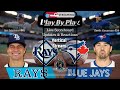 Vertical:  Toronto Blue Jays vs Tampa Bay Rays MLB Showdown &amp; Reactions!