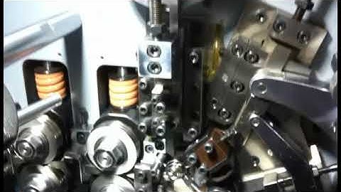 JYF High Speed Spring Coiling Machine: C416 TOW 1