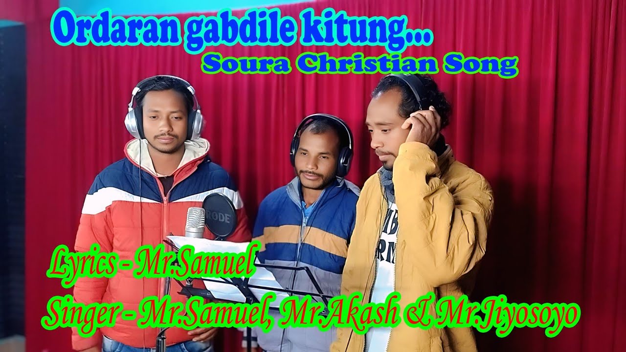 Ordaran gabdile kitung... Soura christian song @VISITATIONCHURCHKUTUNI
