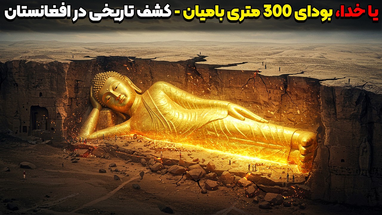 یا خدا 🤯 کشف بودای 300 متری بامیان که شما را دیوانه میکند (۱۵۰۰ سال راز... دنیا شوکه شد!) 😱