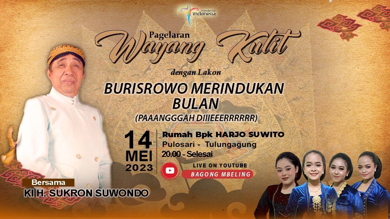 #LIVE LUCU POOOLLLL.. WAYANG KULIT // KI SUKRON SUWONDO // LAKON 