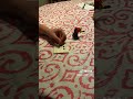 Drawing with a Lego pencil on Lego paper