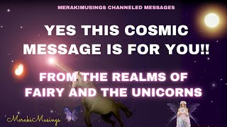 Cosmic Guidance from Fairy & Unicorns // Receive their Love, Blessings and Support ?? loa