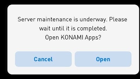 Server Maintenance is underway Please Wait Until it is completed Pes 2019