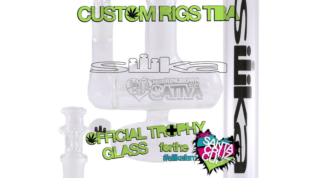 Silika Glass OFFICIAL TROPHY GLASS for the Santa Cruz Cup