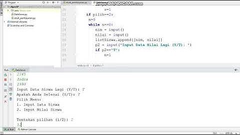 Belajar Python: Rekam Data Siswa dengan List (Part 2)