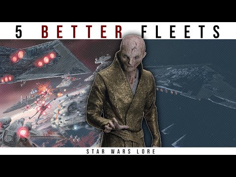 5 Fleets that Could Destroy Snoke's Armada | Star Wars Legends Lore