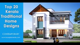 Top 20 Contemporary Kerala Style Home Designs | Latest Elevation Ideas 2025 | Part 1