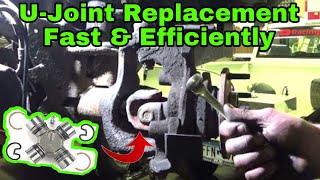 REPLACEING Front U JOINT as fast as the Professionals! 94-2001 Dodge Ram 1500