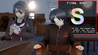 GETTING YANDERE SIMULATORS TRUE ENDING BY NOT ELIMINATING ANY RIVALS | Yandere Simulator (S Rank)