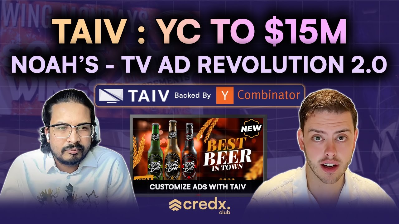 ⚡ ‪Secret Weapon: How Noah’s TAIV Raised $15M to Kill TV Ads | BO#005 Darshil Khunt