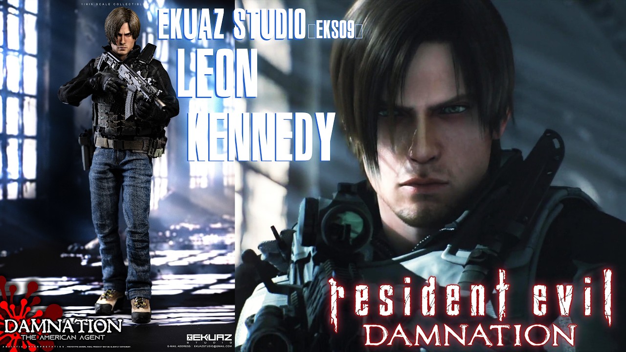 1/6 Ekuaz Studio EKS09 Leon Kennedy - Resident Evil: Damnation