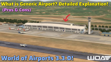 Generic Airport Explained - World of Airports 3.3.0!