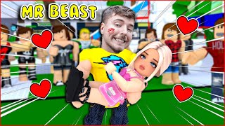  Mr Beast Bana Aşık Oldu Beraber Video Çektik  | ROBLOX BROOKHAVEN RP 