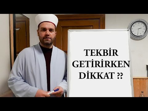 Tekbir getirmeyi doğru yapabiliyormuyuz? Ayrıntılı tekbir talimi anlatan ibrahim Akçer