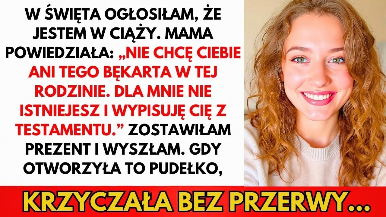 Na Kolacji Wigilijnej Mama Powiedziała „Nie Ma Cię W Testamencie”—Dałam Jej Prezent, Który…