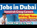 Jumeriah Group Is Hiring In Dubai