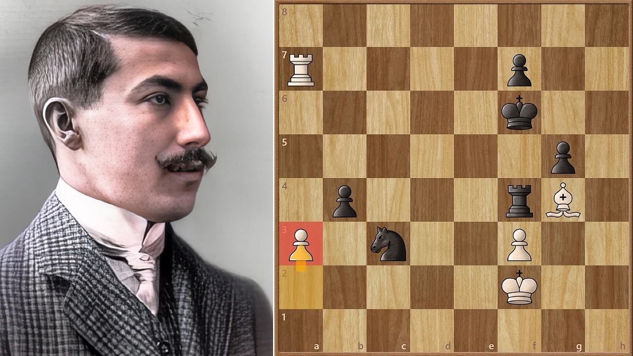 It's All About the b Pawn!  || Paul Leonhardt vs Akiba Rubinstein || San Sebastian (1911)