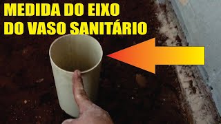 QUAL A MEDIDA DO VASO SANITÁRIO ACOPLADO PARA A PAREDE