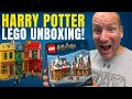 Harry Potter LEGO Unboxing | Diagon Alley & NEW Hogsmeade Set Review