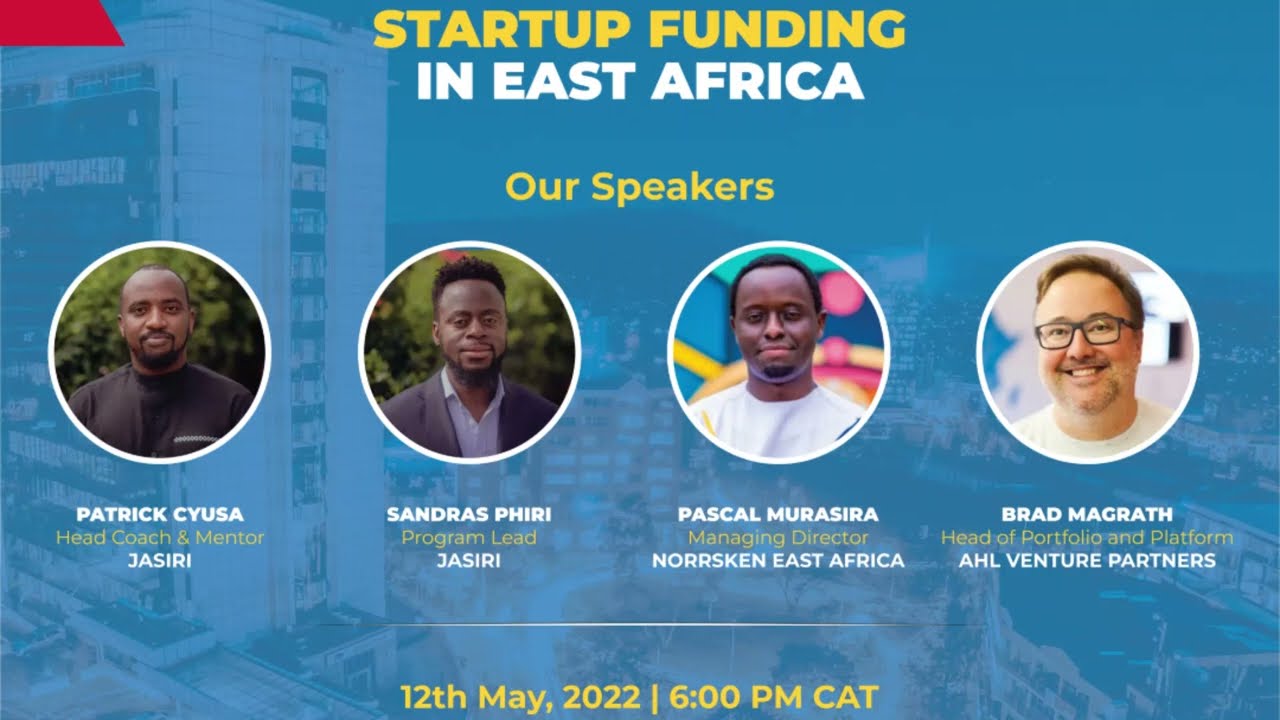 Jasiri Twitter Space | Startup funding in East Africa