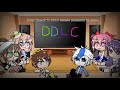 • DDLC Reacts To DDLC Memes Animatic By Alrine • Gacha Club • ft. Sans and Chris •