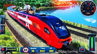 CITY TRAIN DRIVER SIMULATOR - PASSENGER TRAIN DRIVING 3D - ANDROID/IOS GAMEPLAY screenshot 5