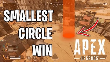 Smallest Circle Win! Glitch Under Map. Wraith Glitched Using Ultimate - Apex Legends Highlights