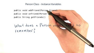 Instance Variables - Intro to Java Programming