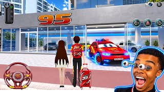 New Police Mcqueen Car Showroom Surprise 🎁 - 3d Driving Class android game play || Car Game  screenshot 2