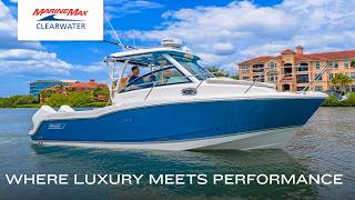 Where Luxury Meets Performance | Boston Whaler 285 Conquest | Available at MarineMax Clearwater