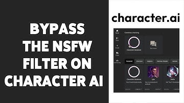How To Bypass The NSFW Filter On Character AI 2023 | Character.ai Guide