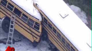 2 Dead in Crash Involving School Buses, Tractor