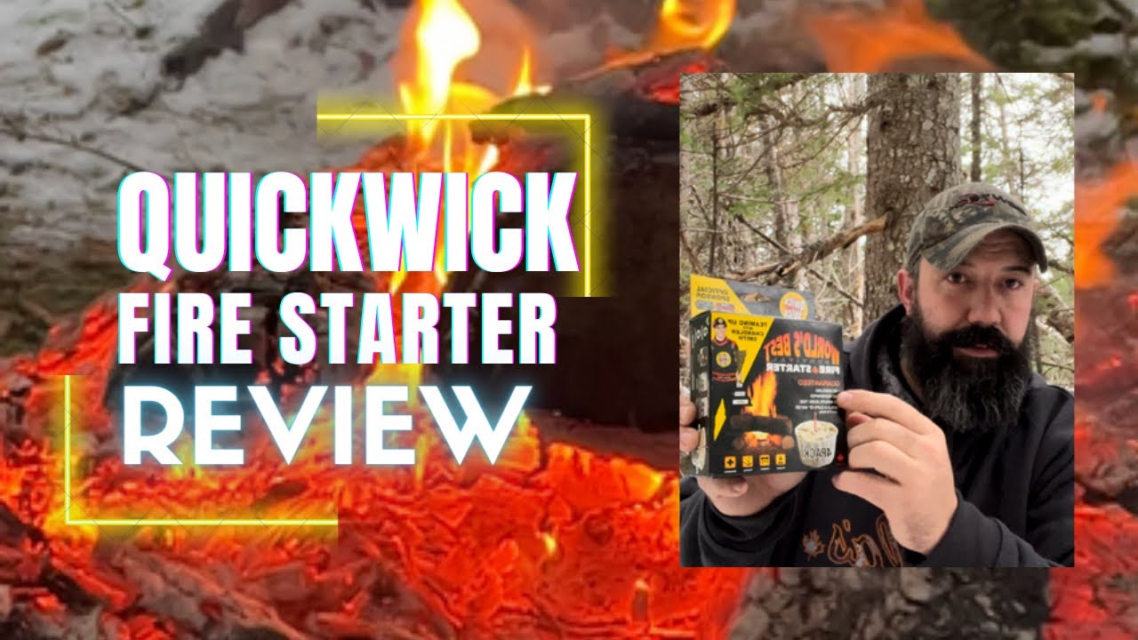 Testing Quick Wick they say they have the world’s best fire starter