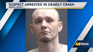 Arrest made after deadly crash in Gibson County
