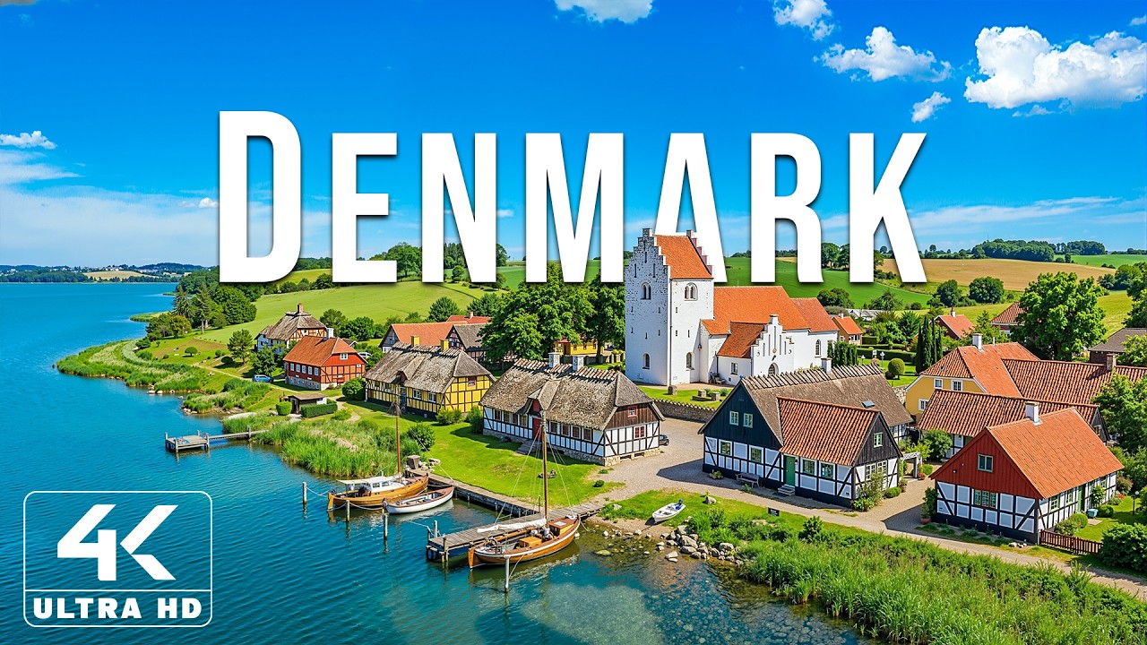 Denmark 4K | Nature Escape  – Coastal Landscapes, Quiet Villages & Endless Horizons