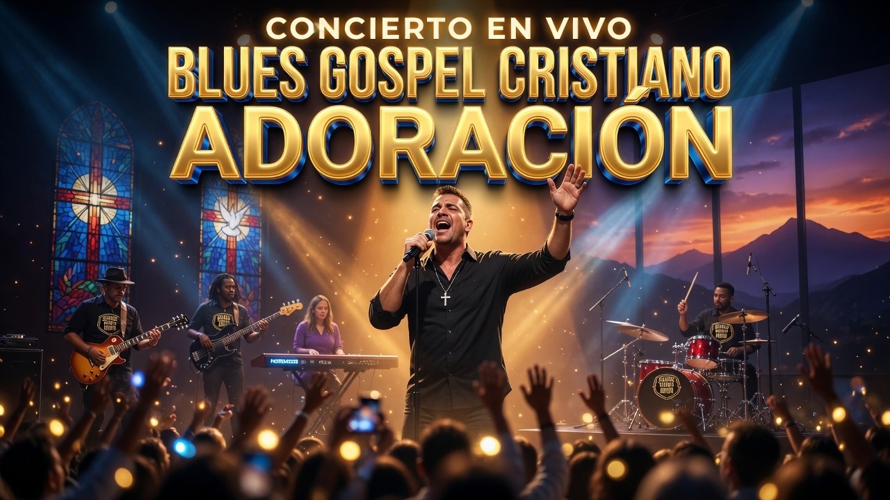 🔥 NECESITAS ESCUCHAR ESTO HOY 🙏 | Blues Gospel en Vivo que Tocará Tu ...
