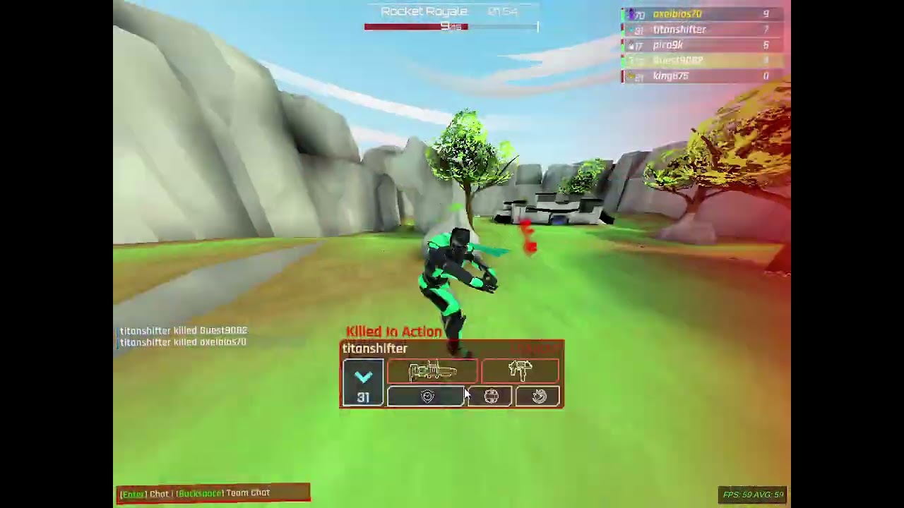 roket royale en isolation #replus