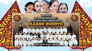  Gebyakan  Wisudawan Seni Langen Tayub  Karso Budoyo Dukuh Mbaran Ngandel