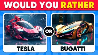 Would You Rather…! Futuristic Luxury Car Edition! 🚘 Daily Quiz