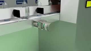 AC Motor and Cooling Fan Application - Drying on a Conveyor