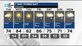 Cheyenne Weather for Tuesday, June 4, 2024