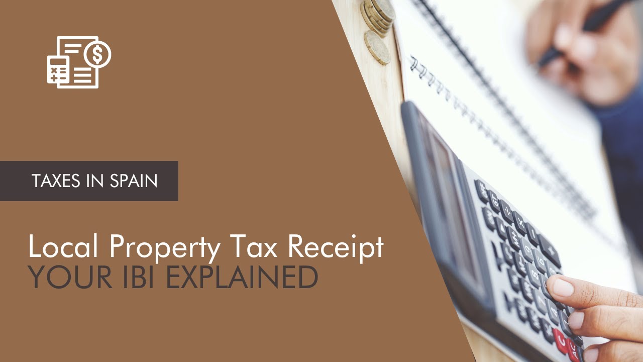 Local Property Tax 💻 Taxes in Spain