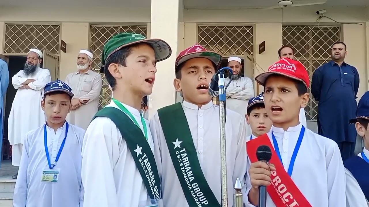 Scout Anthem GHSS Zimdara Dir Lower Morning Assembly | Scout Anthem in a beautiful style.