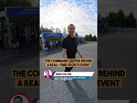 The Command Center Behind a Real-Time Sports Event